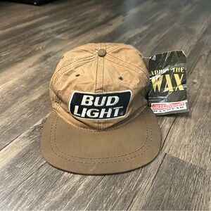 Men’s 1995 vintage American Needle Waxwear Bud Light Hat with original tag!!